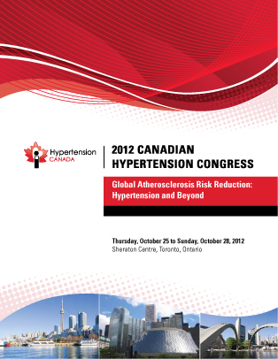 2012 Canadian Hypertension Congress Program